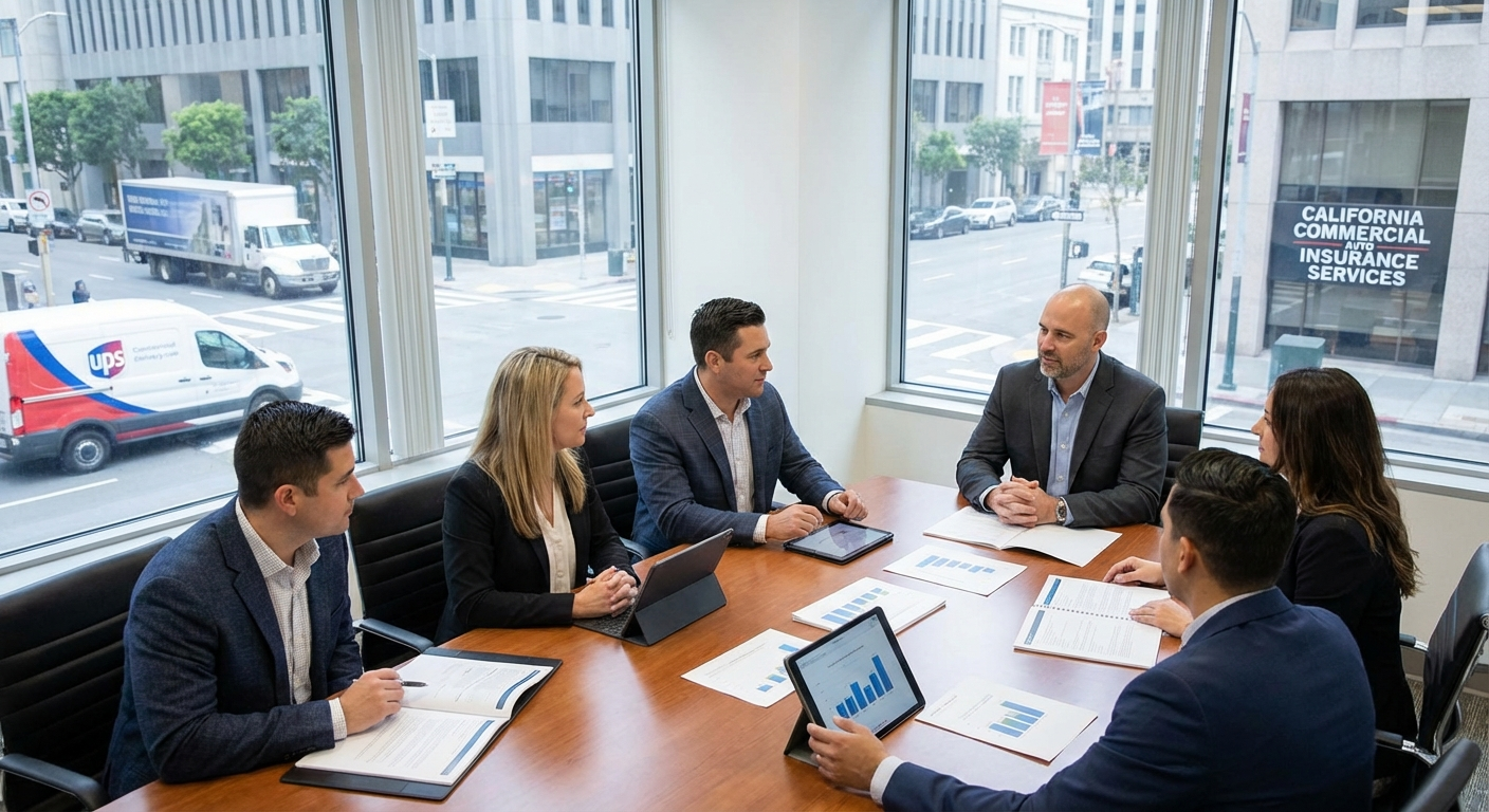 auto insurance california commercial use - California insurance guide