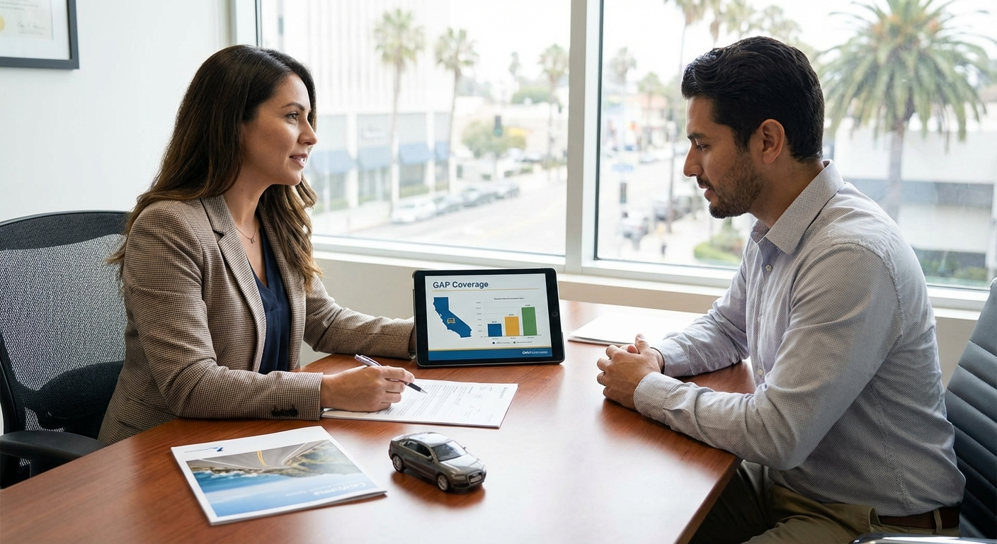 california car insurance gap coverage explained - California insurance guide