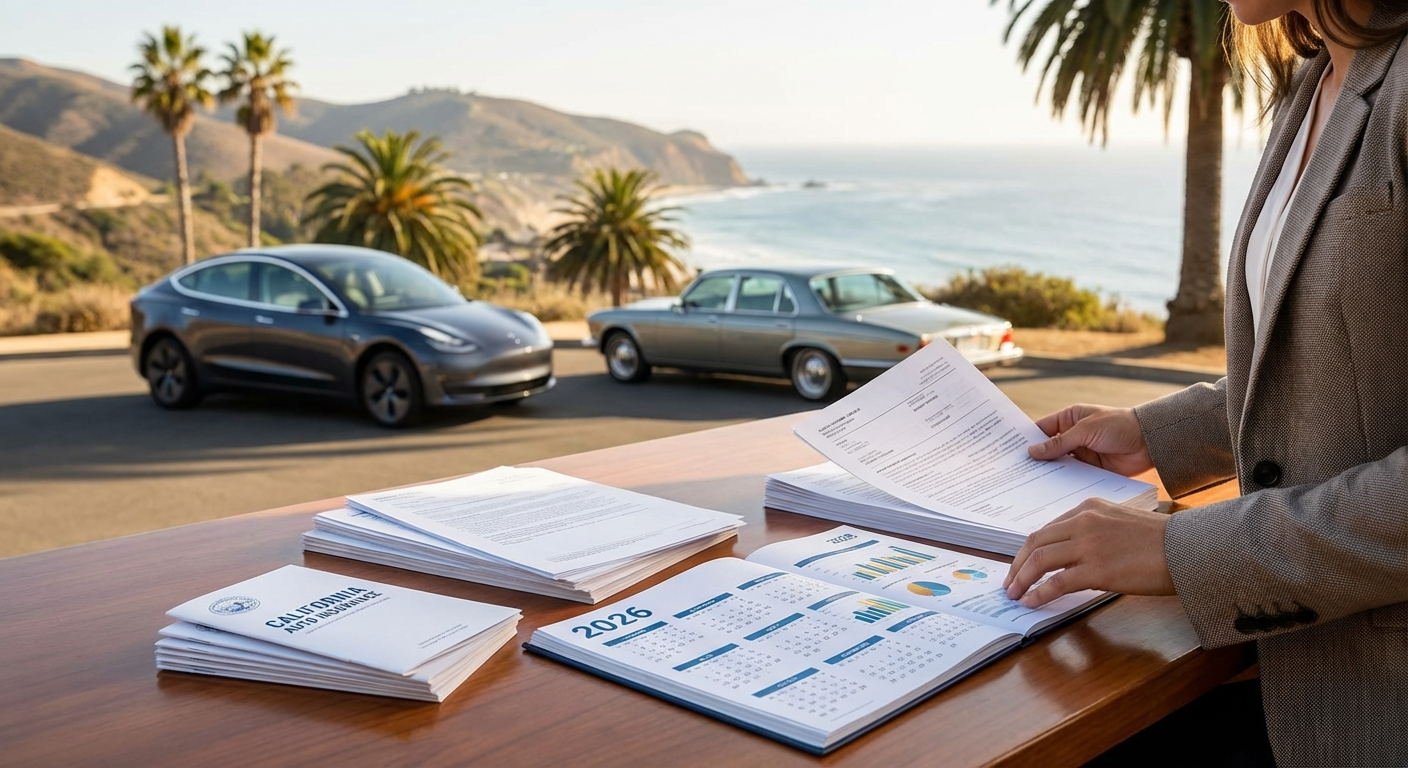 california car insurance requirements 2026 - California insurance guide
